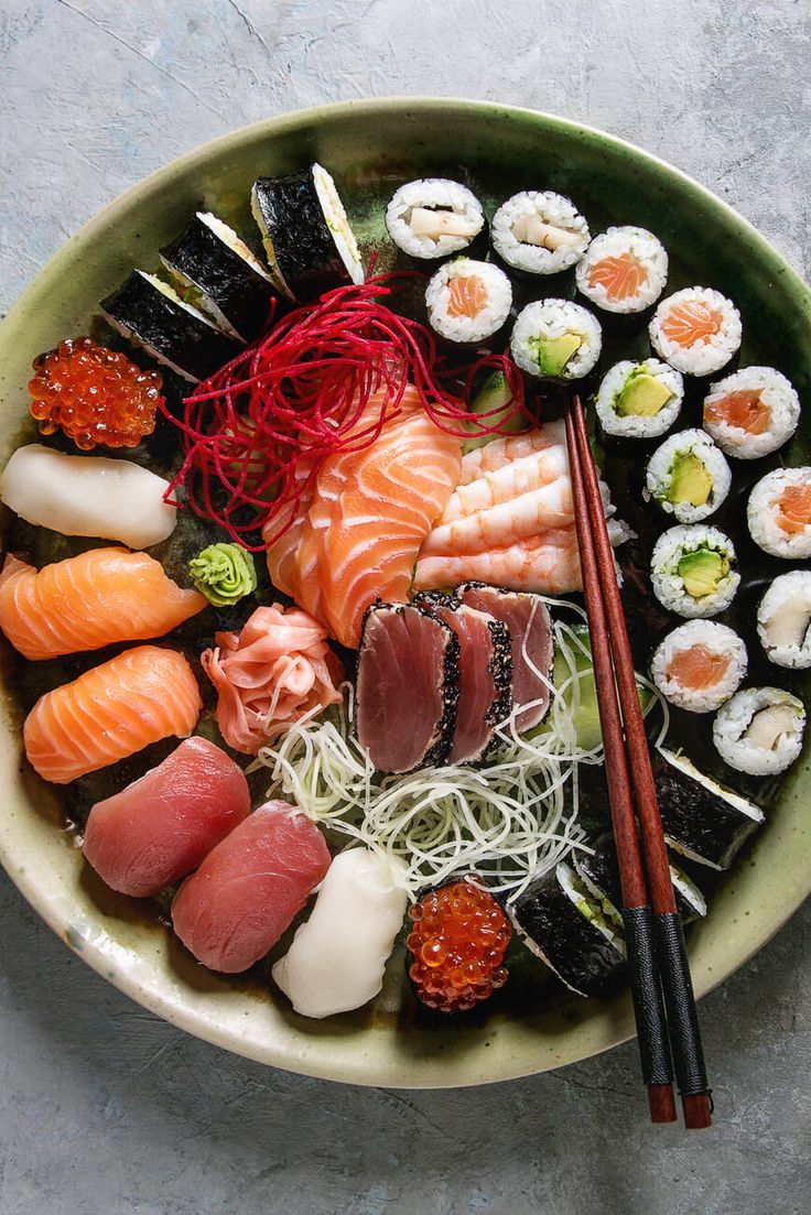 Sushi Sushi in a bowl